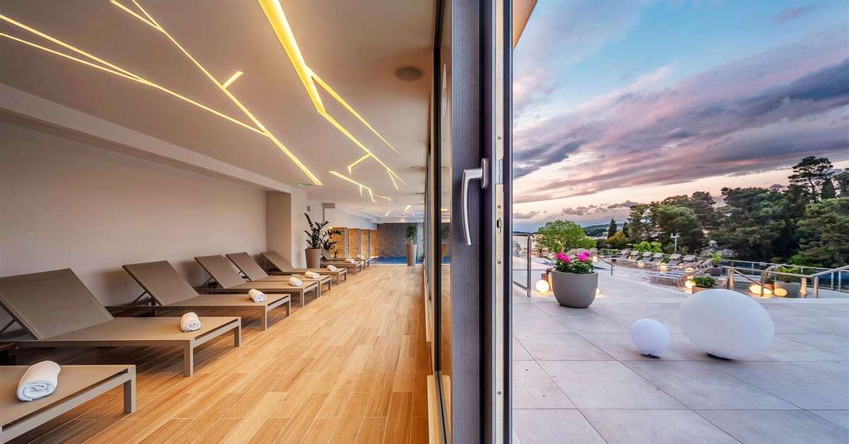 Een foto van de faciliteiten bij Hotel Malin