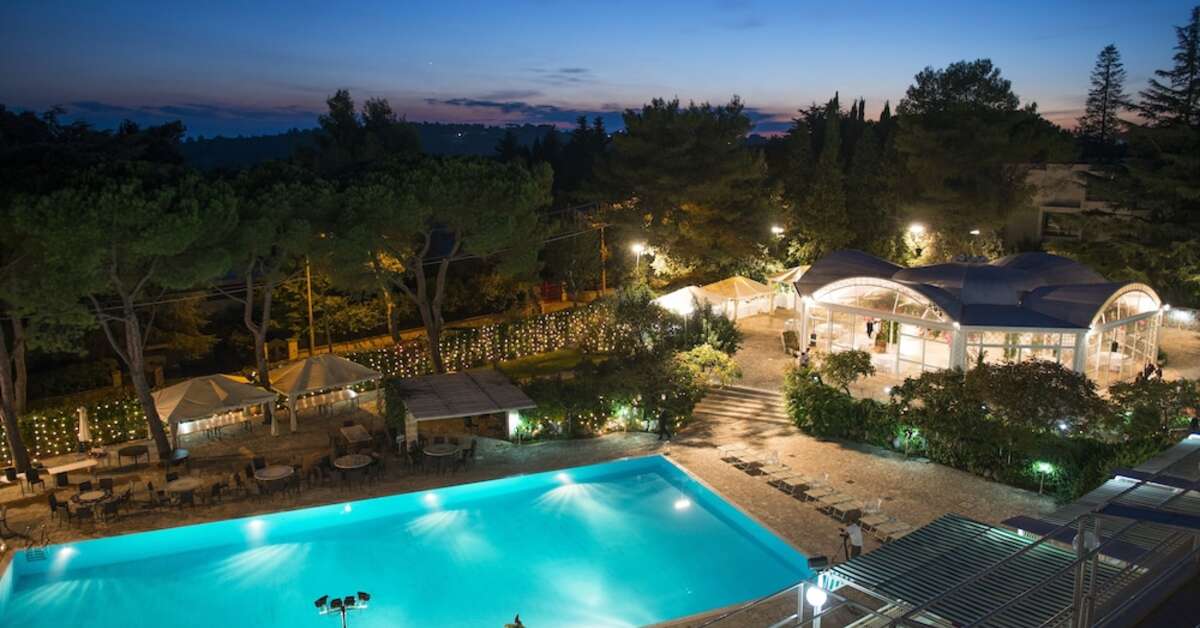Een foto van het zwembad bij Hotel Sierra Silvana
