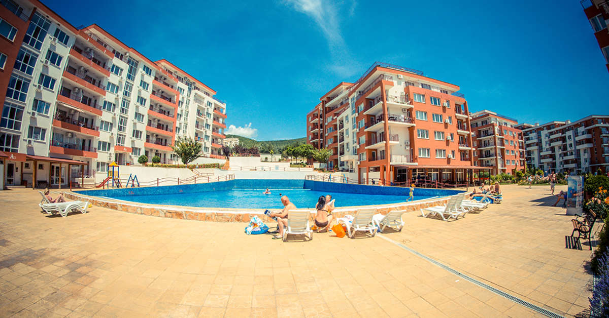 Een foto van Panorama Fort Beach