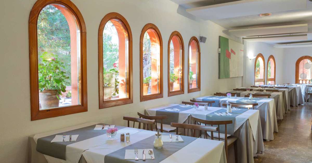 Ein Foto von den Einrichtungen im Es Baulo Petit Hotel