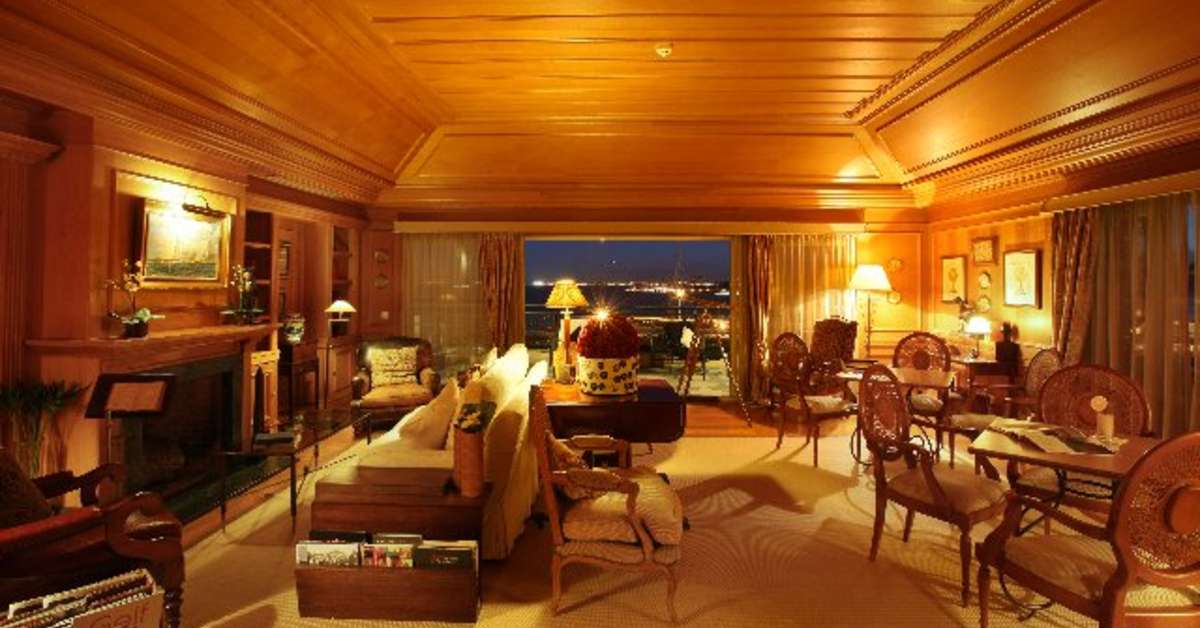 Een foto van het interieur van Hotel Lisboa Plaza
