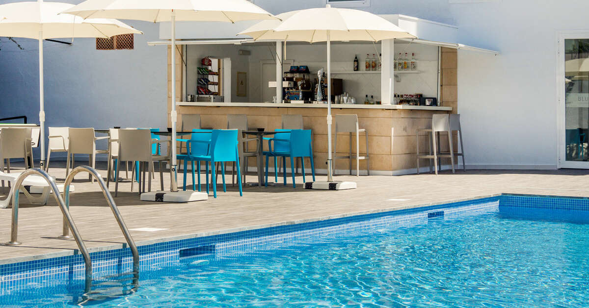 Een foto van het zwembad bij Blue Sea Cala Millor