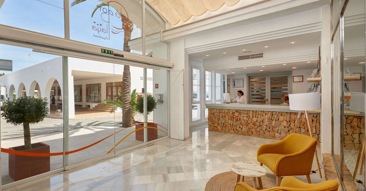 Een foto van het interieur van Appartementen Cala d'Or Playa