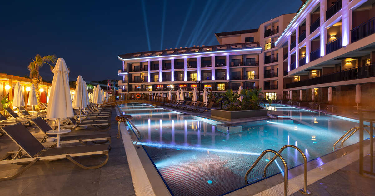 Een foto van het zwembad bij Hotel The X Belek