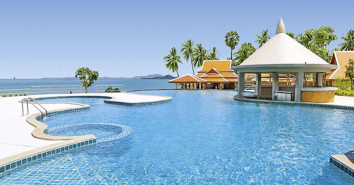 Een foto van het zwembad bij Samui Buri Beach Resort & Spa