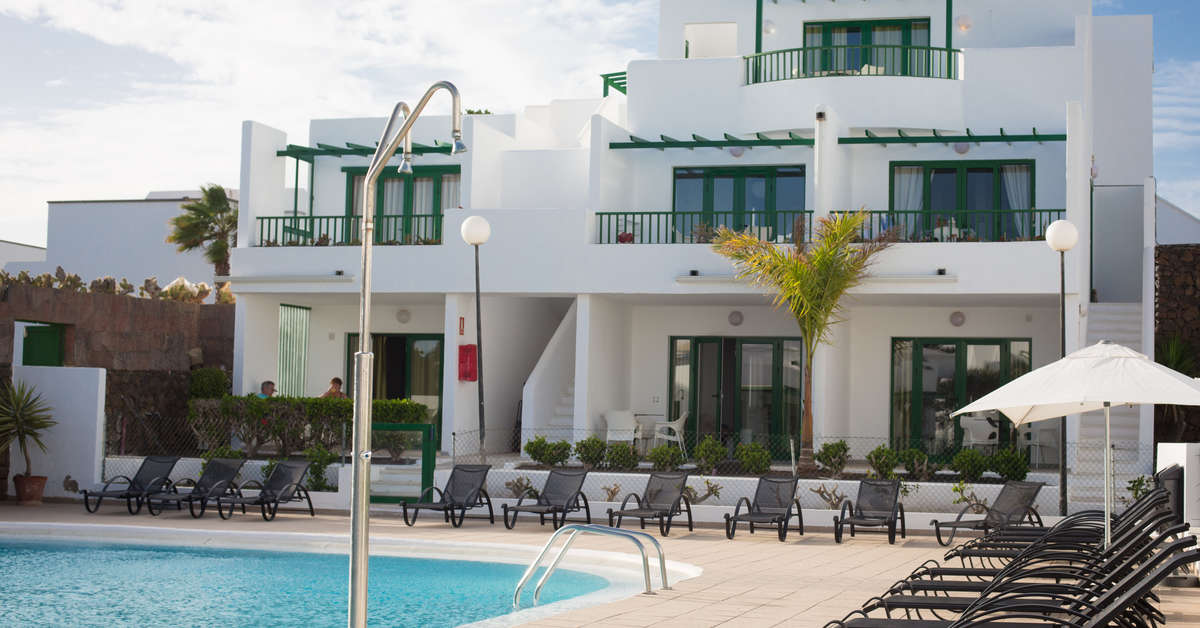 Ein Foto vom Pool im El Guarapo Apartments