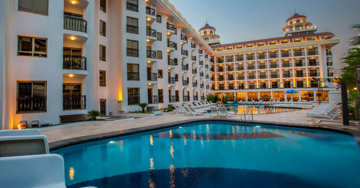 Ein Foto vom Pool im Blue Marlin Deluxe Spa & Resort