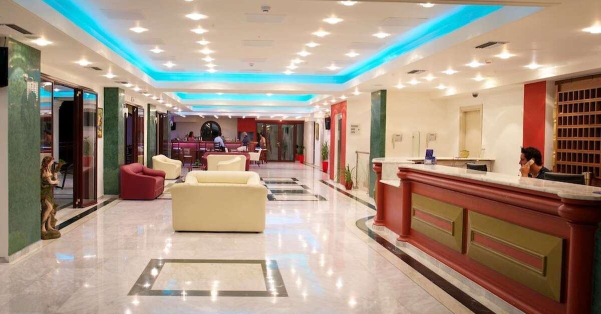 Een foto van het interieur van Hotel Kefalonia Bay Palace