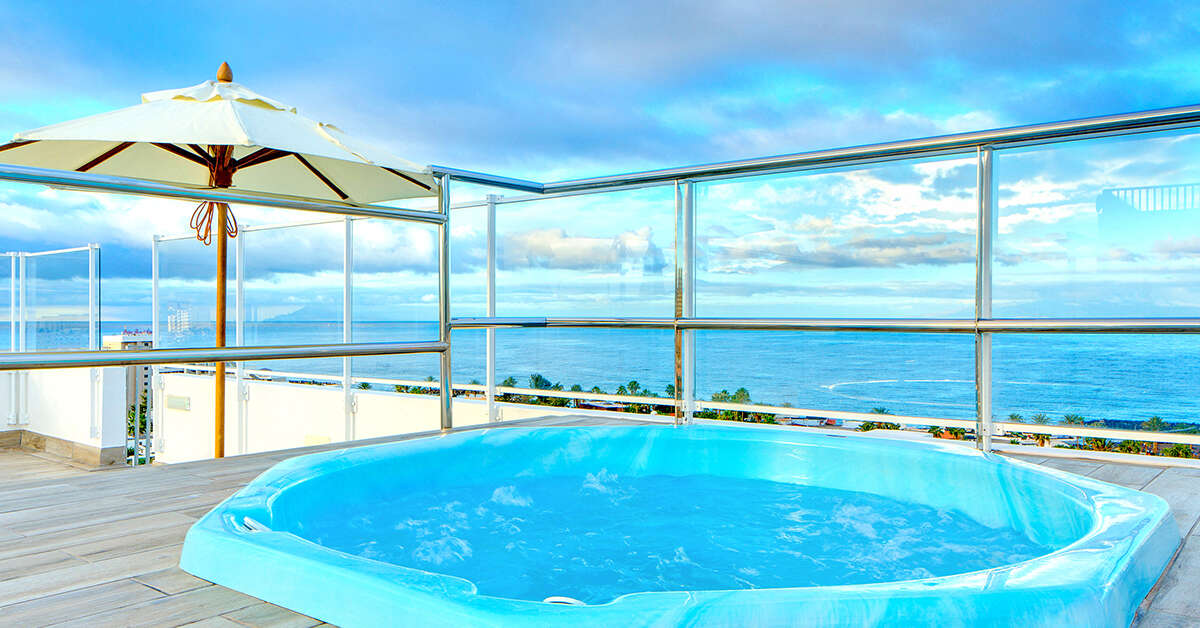 Een foto van de faciliteiten bij Hotel Coral Ocean View