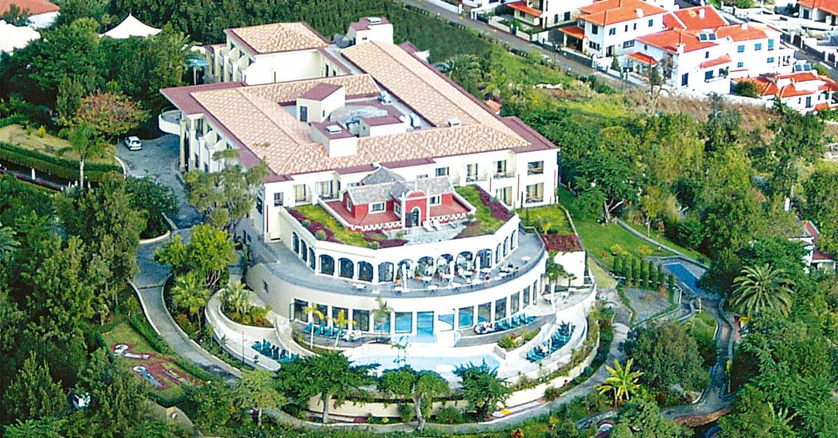 Ein Foto von einer Übersicht des Quinta Funchal Palace Gardens