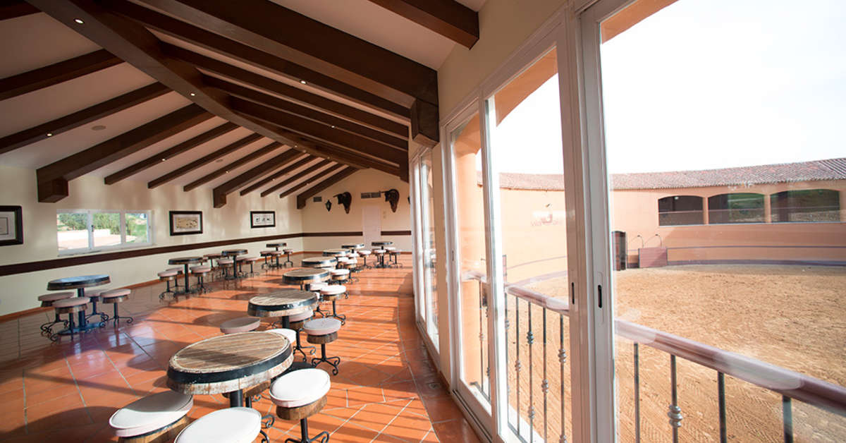 Een foto van het terras bij Vila Gale Alentejo Vineyards