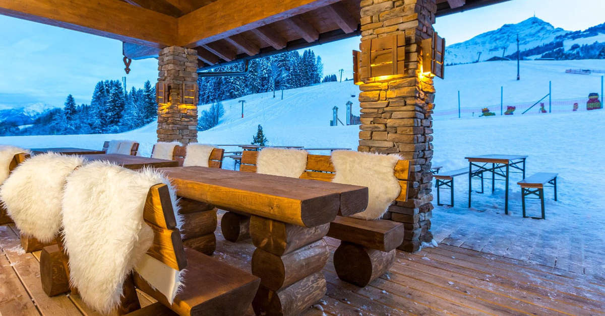 Een foto van het terras bij Sentido Alpenhotel Kaiserfels