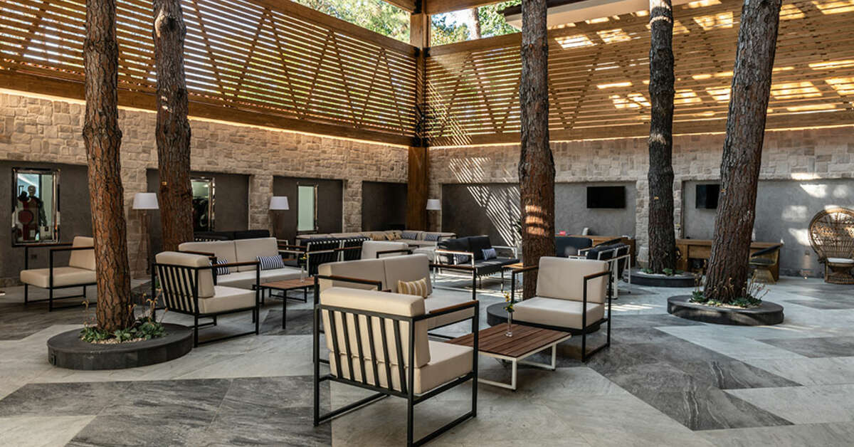 Een foto van het interieur van Baia Salima Kemer