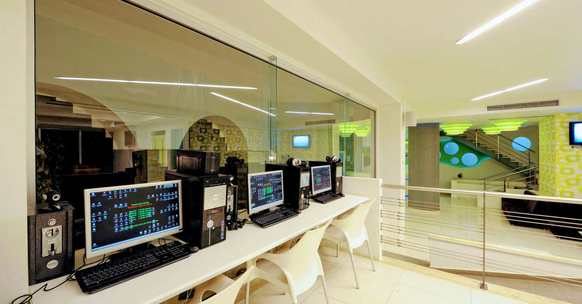 Een foto van de faciliteiten bij Hermes Hotel Malia