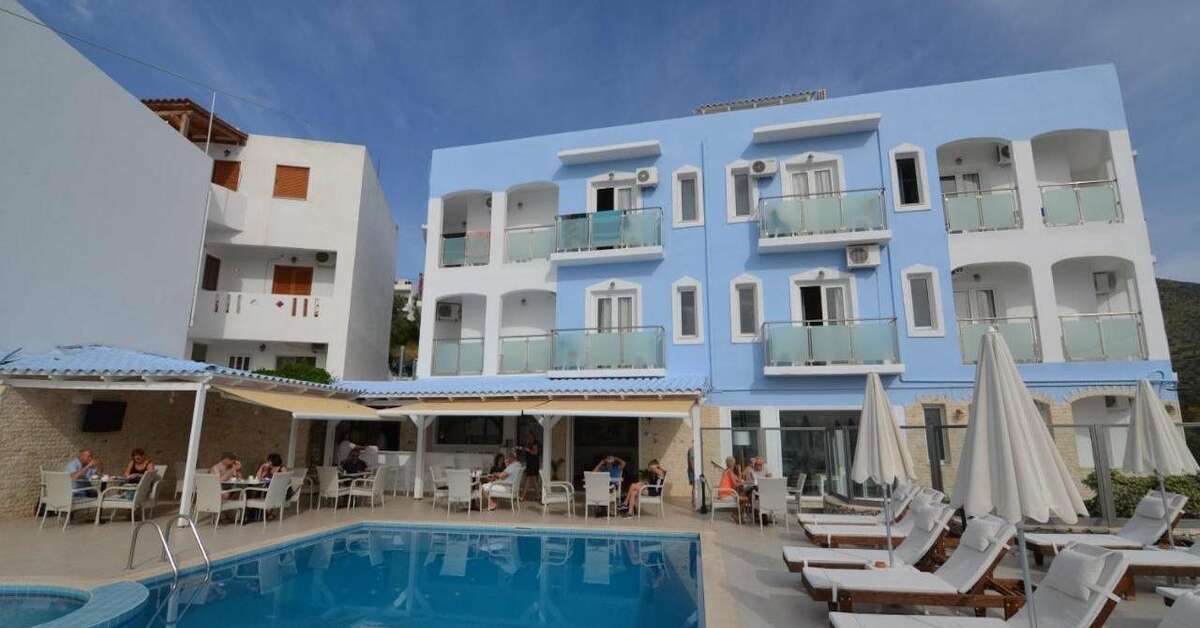 Een foto van het zwembad bij Hotel Areti