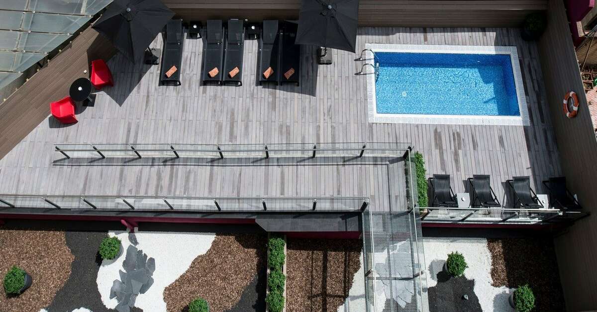 Een foto van de buitenkant van Catalonia Diagonal Centro