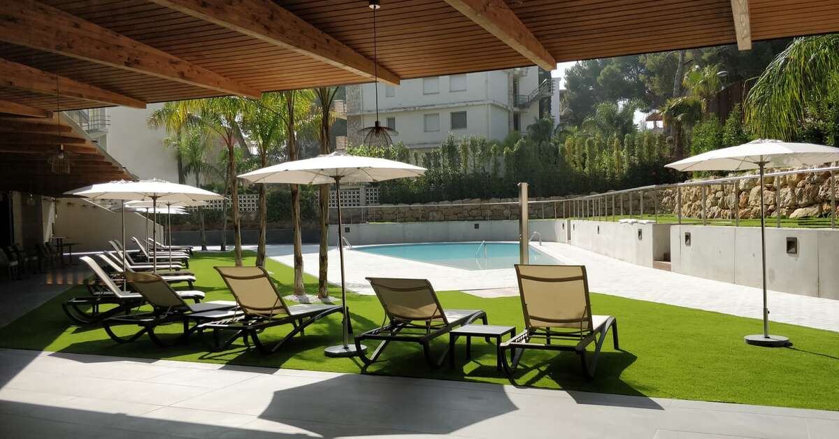 Ein Foto vom Pool im Golden Costa Salou Adults Only