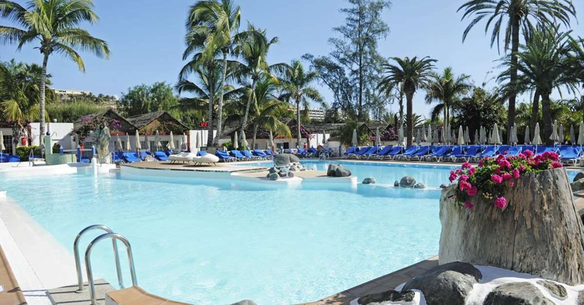 Een foto van het zwembad bij Bull Hotel Costa Canaria & Spa