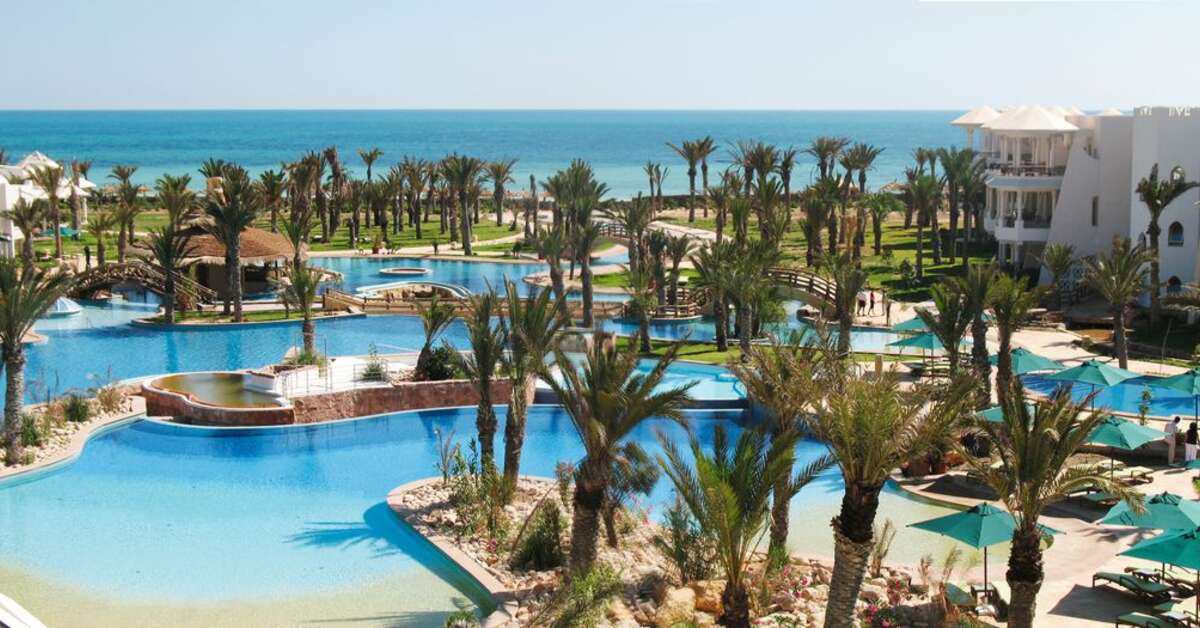 Ein Foto von einer Übersicht des Hasdrubal Prestige Thalassa & Spa Djerba