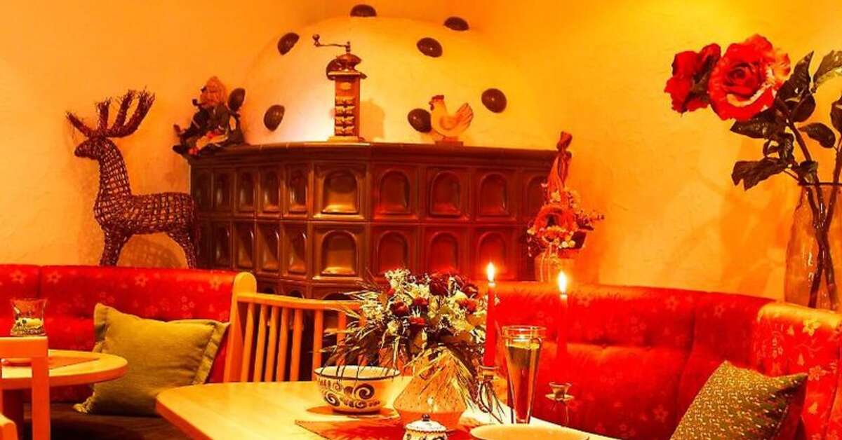 Een foto van het interieur van Familienhotel Berghof