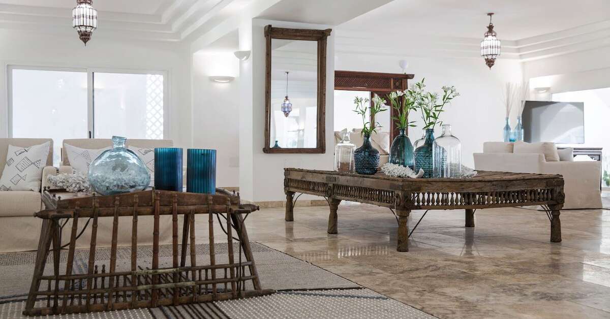 Een foto van het interieur van Falkensteiner Resort Capo Boi