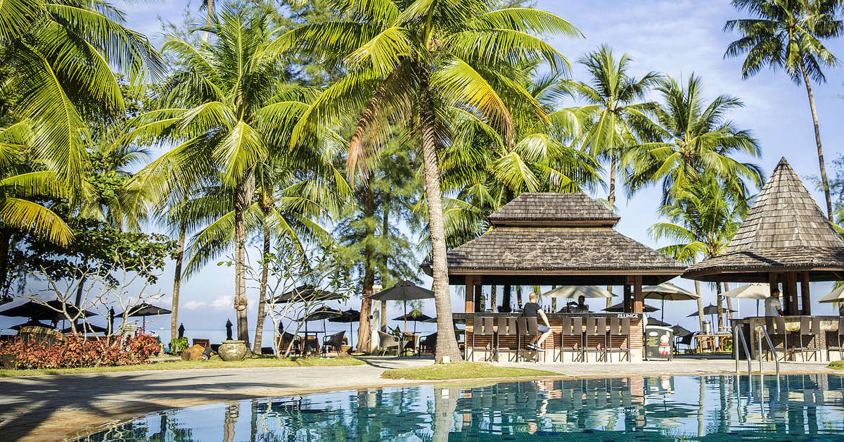 Een foto van het zwembad bij Robinson Club Khao Lak