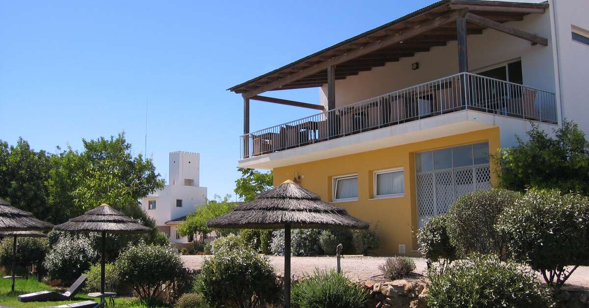 Ein Foto von der Außenansicht des Hotel Rural Quinta do Marco
