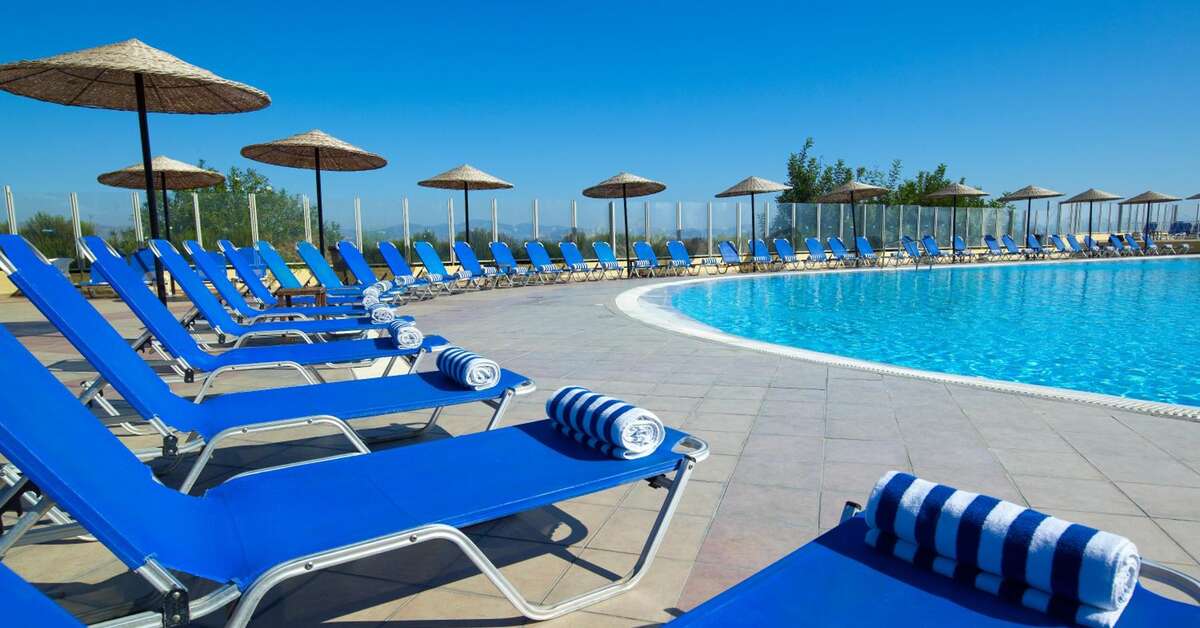 Ein Foto vom Pool im Kipriotis Aqualand