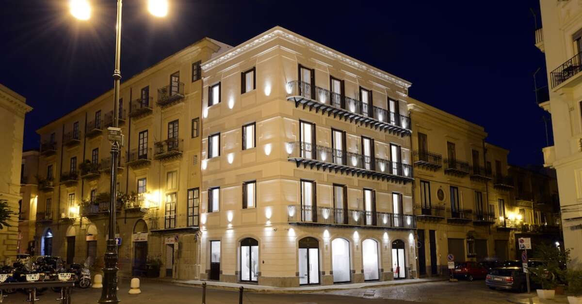 Een foto van de buitenkant van Principe di Lampedusa Hotel