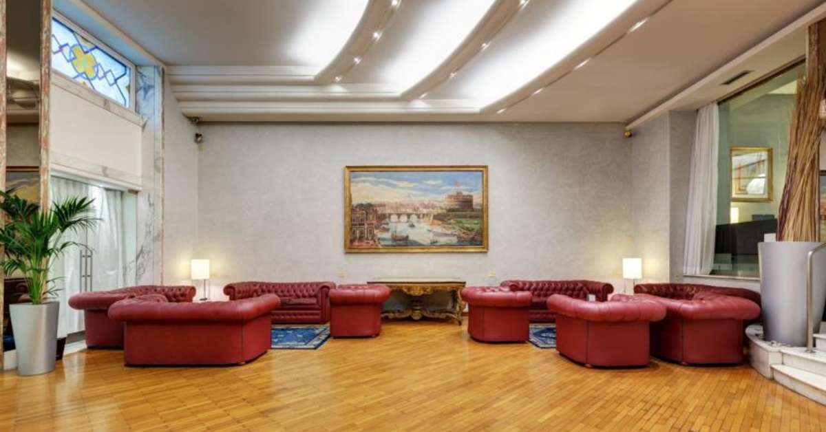 Een foto van het interieur van Best Western Plus Hotel Universo