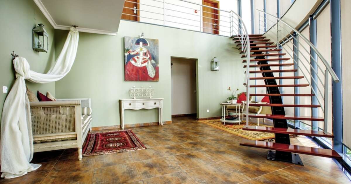 Een foto van het interieur van Hotel Dom Manuel I Residence