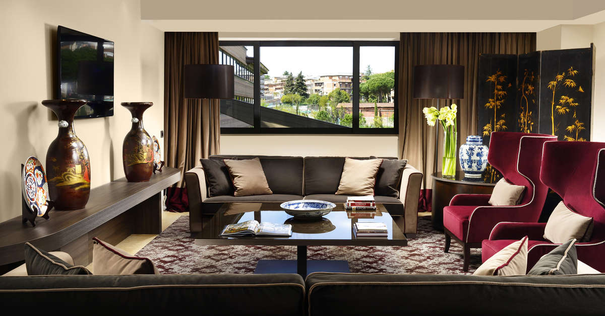 Een foto van het interieur van A. Roma Lifestyle