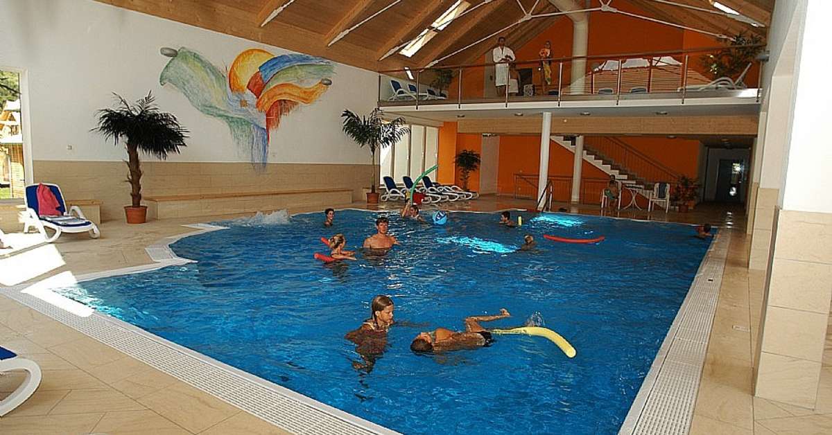 Een foto van het zwembad bij Vakantiepark Kreischberg