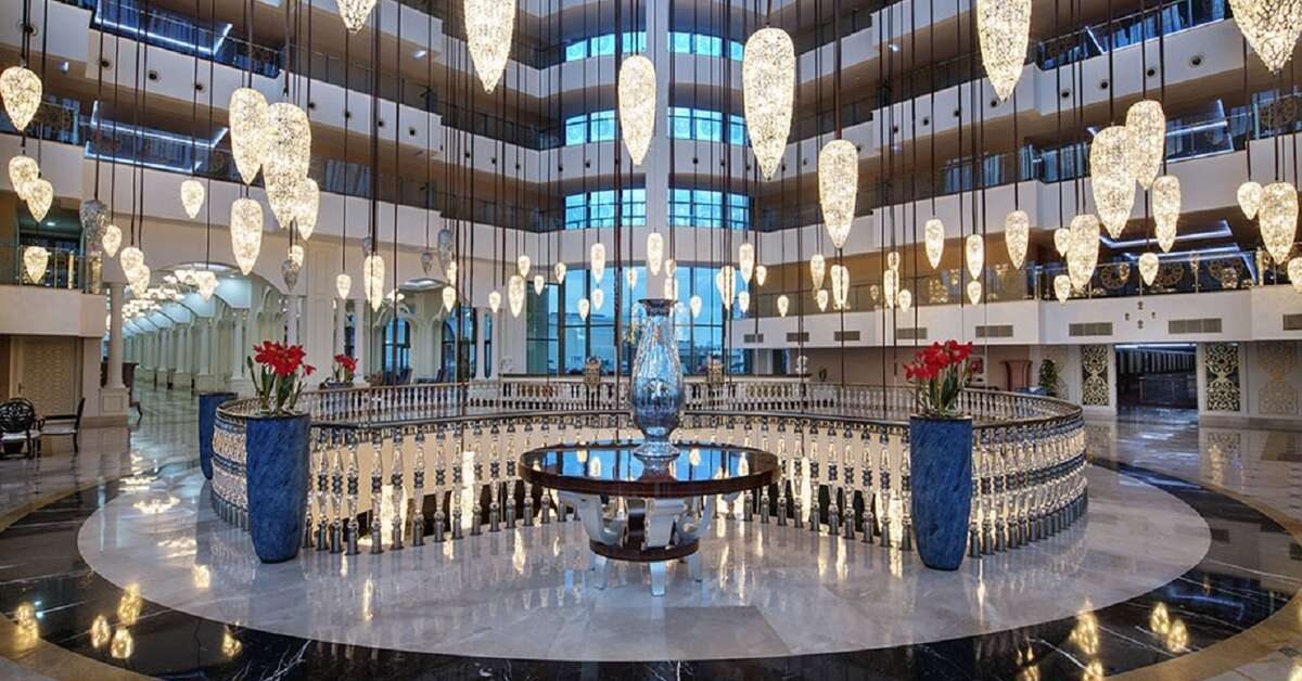Een foto van het interieur van Alan Xafira Deluxe Resort & Spa