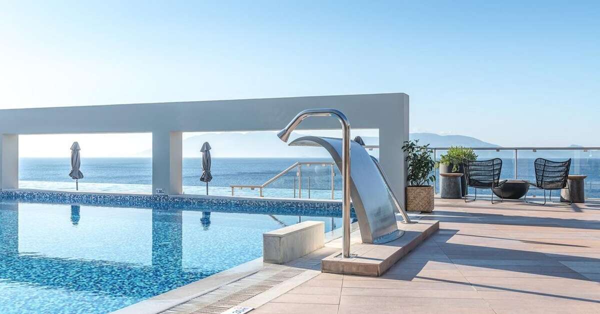 Een foto van het zwembad bij Michelangelo Resort & Spa