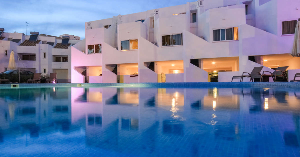Een foto van het zwembad bij Hotel Lagoa