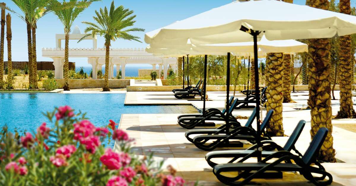 Ein Foto vom Pool im Reef Oasis Blue Bay Resort & Spa