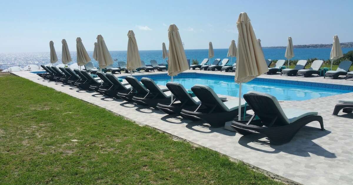 Een foto van het zwembad bij Marica's Boutique Hotel