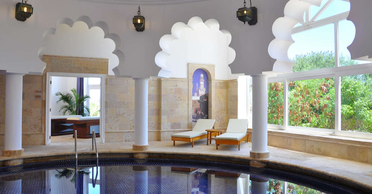 Ein Foto von den Einrichtungen im Sheraton Sharm Resort Villas & Spa
