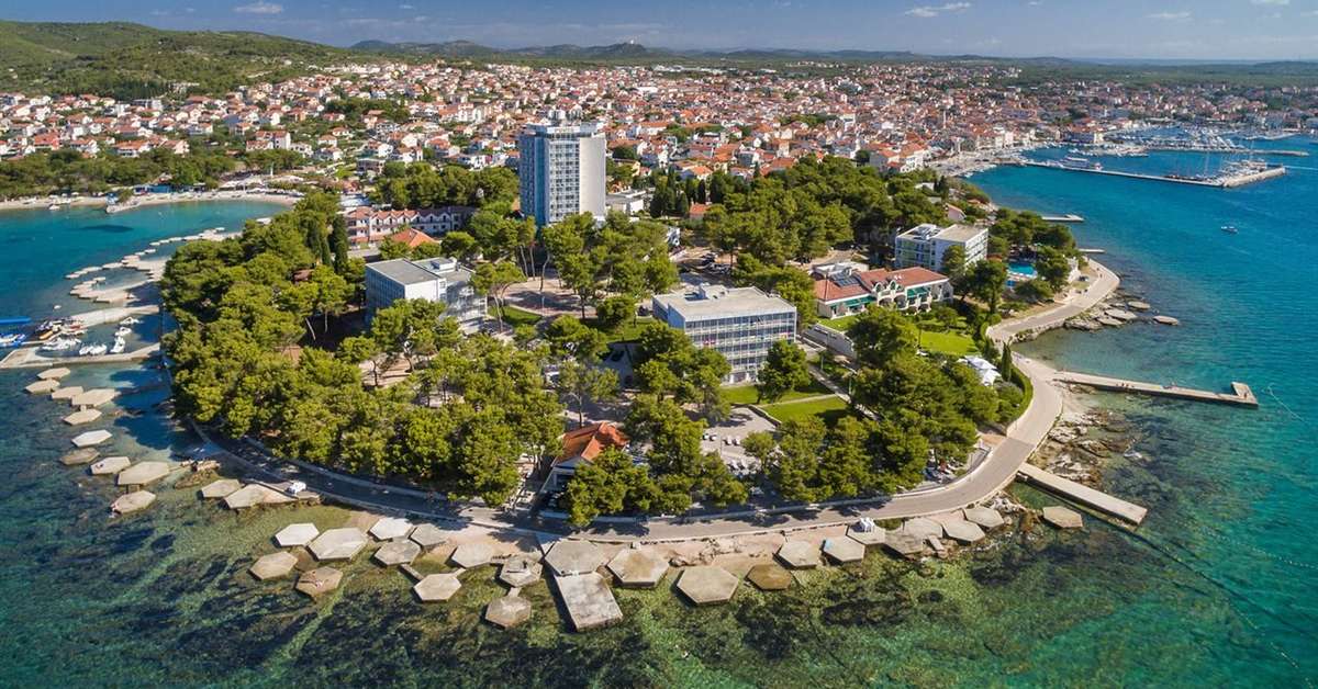 Een foto van de buitenkant van Villas Arausana & Antonina