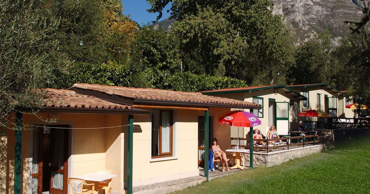 Een foto van de buitenkant van Camping Garda
