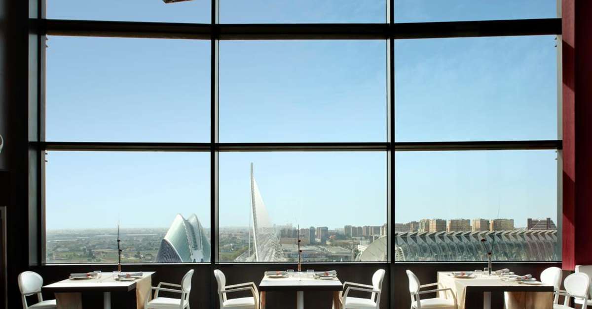 Een foto van de faciliteiten bij Hotel Ilunion Aqua 4