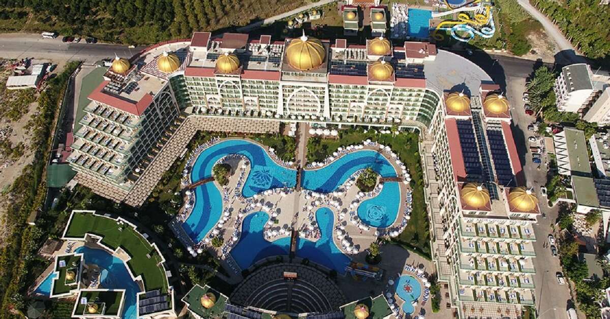 Een foto van het zwembad bij Alan Xafira Deluxe Resort & Spa