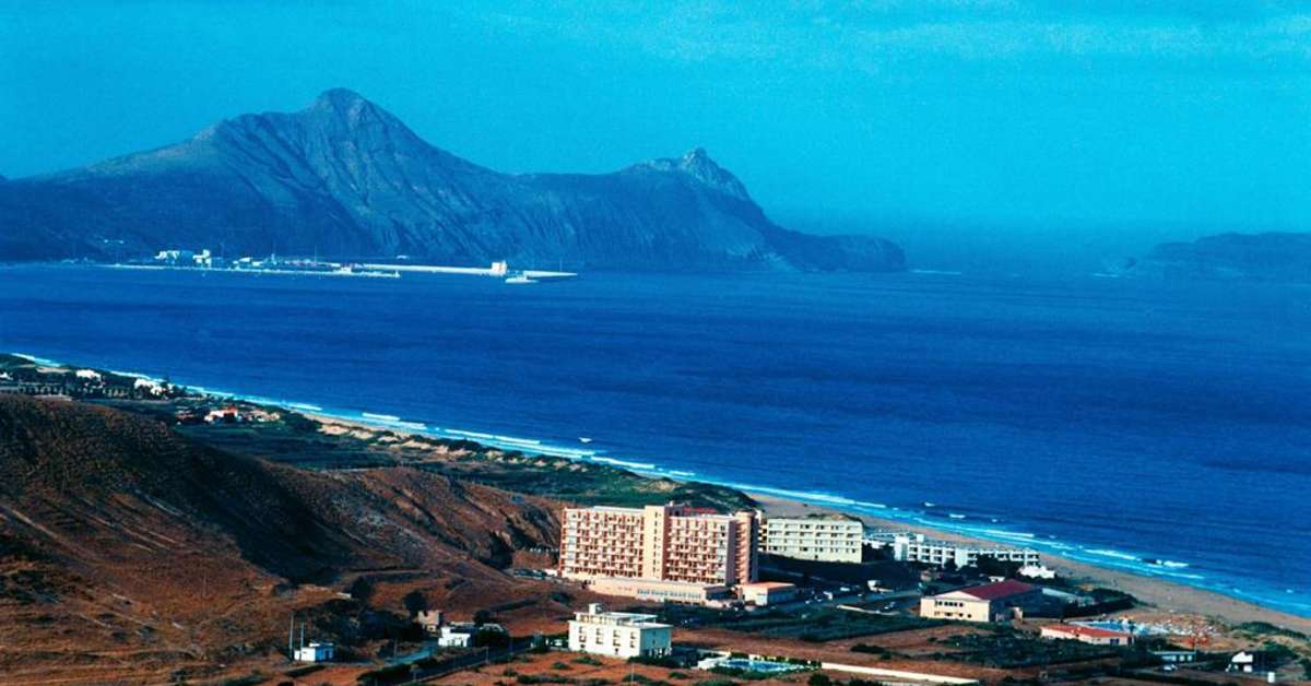 Een foto van het interieur van Vila Baleira Porto Santo Resort