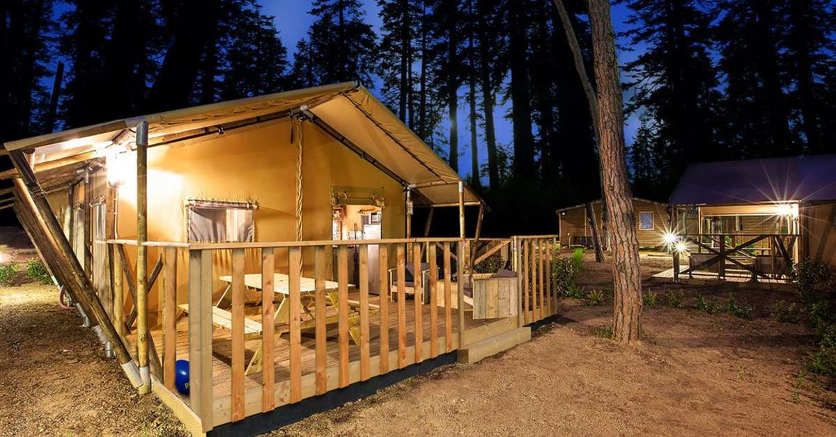 Een foto van de buitenkant van Camping Le Grand Dague