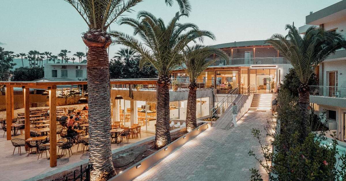 Ein Foto Malia Bay Beach Hotel & Bungalows