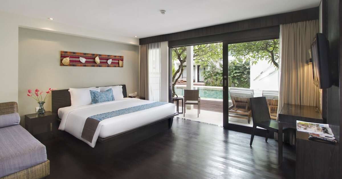 Een foto van een overzicht van Away Bali Legian Camakila