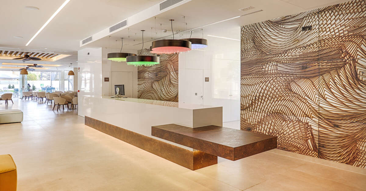 Een foto van het interieur van Hotel Benidorm Centre