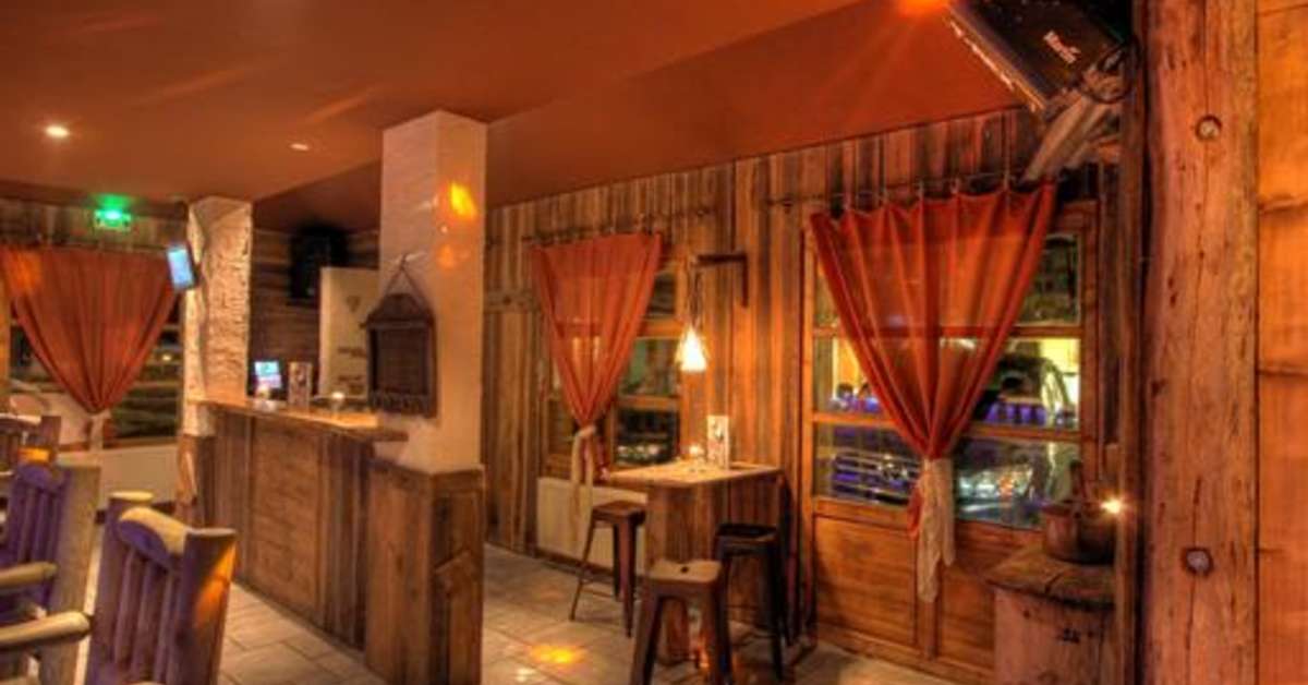 Een foto van het interieur van Les Balcons de Val Cenis Village