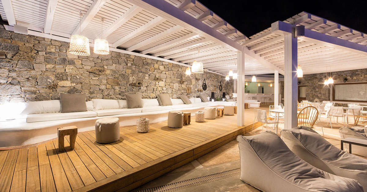 Een foto van het terras bij Osom Resort